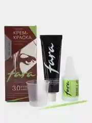 Стойкая крем-краска для бровей и ресниц Fara 3.0 BROWN