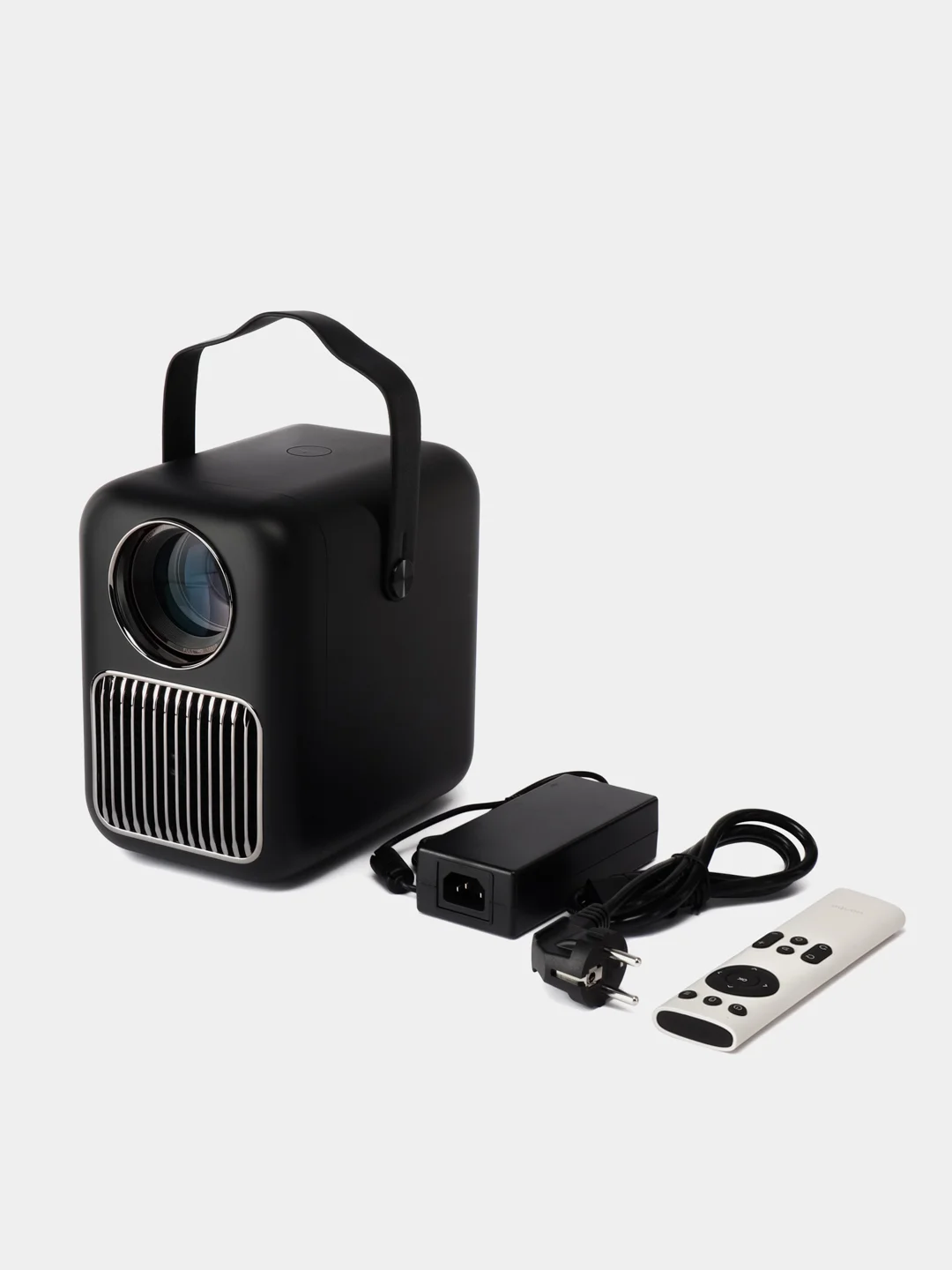 Черный портативный проектор Wanbo Projector T6R Max Android 9.0, Wi-Fi, Bluetooth, 16 Гб + 1 Гб
