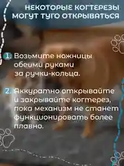 Голубой когтерез для кошек, ножницы для стрижки когтей
