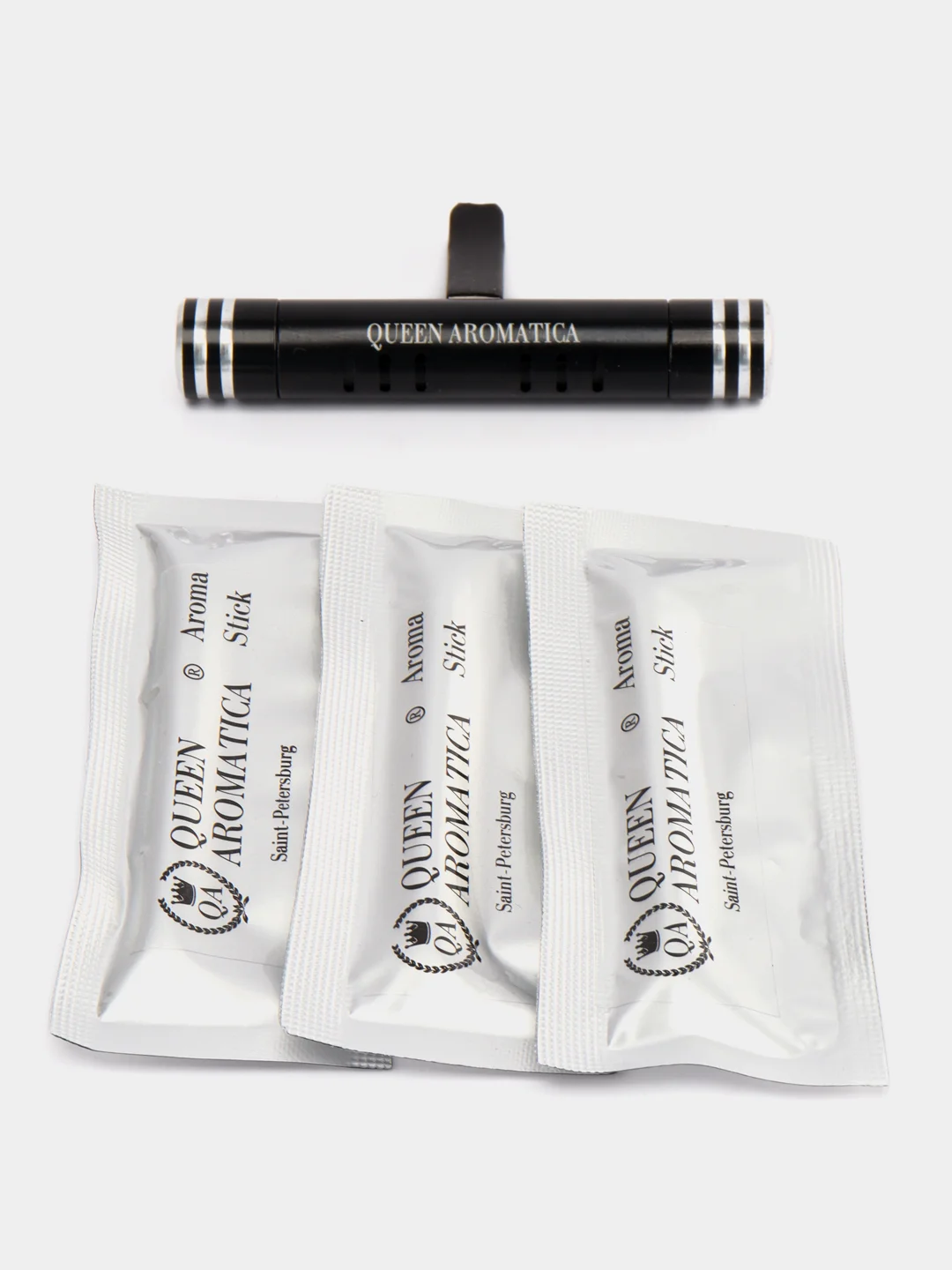 Queen Aromatica Ароматаизатор автомобильный в дефлектор. Deflector + 3 стика. Набор