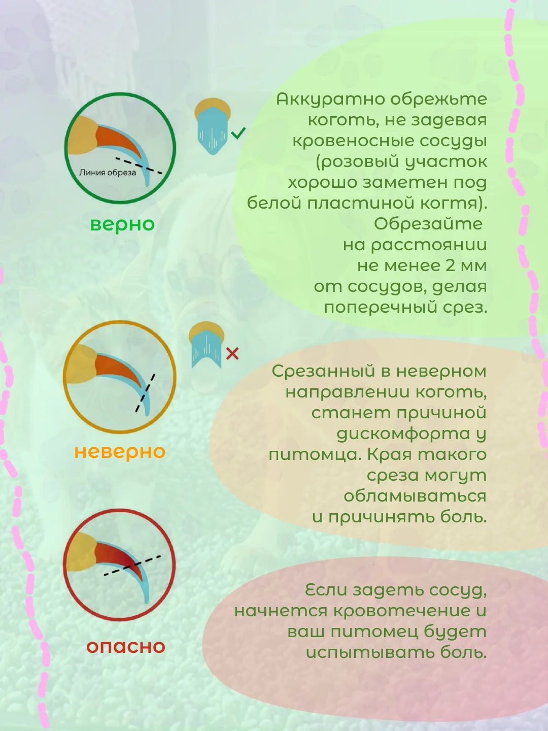 Розовый когтерез для кошек, ножницы для стрижки когтей