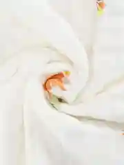 Зеленый плед-одеяло для новорожденных муслиновый