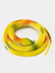 Желтый змея искусственная силиконовая  / символ нового года