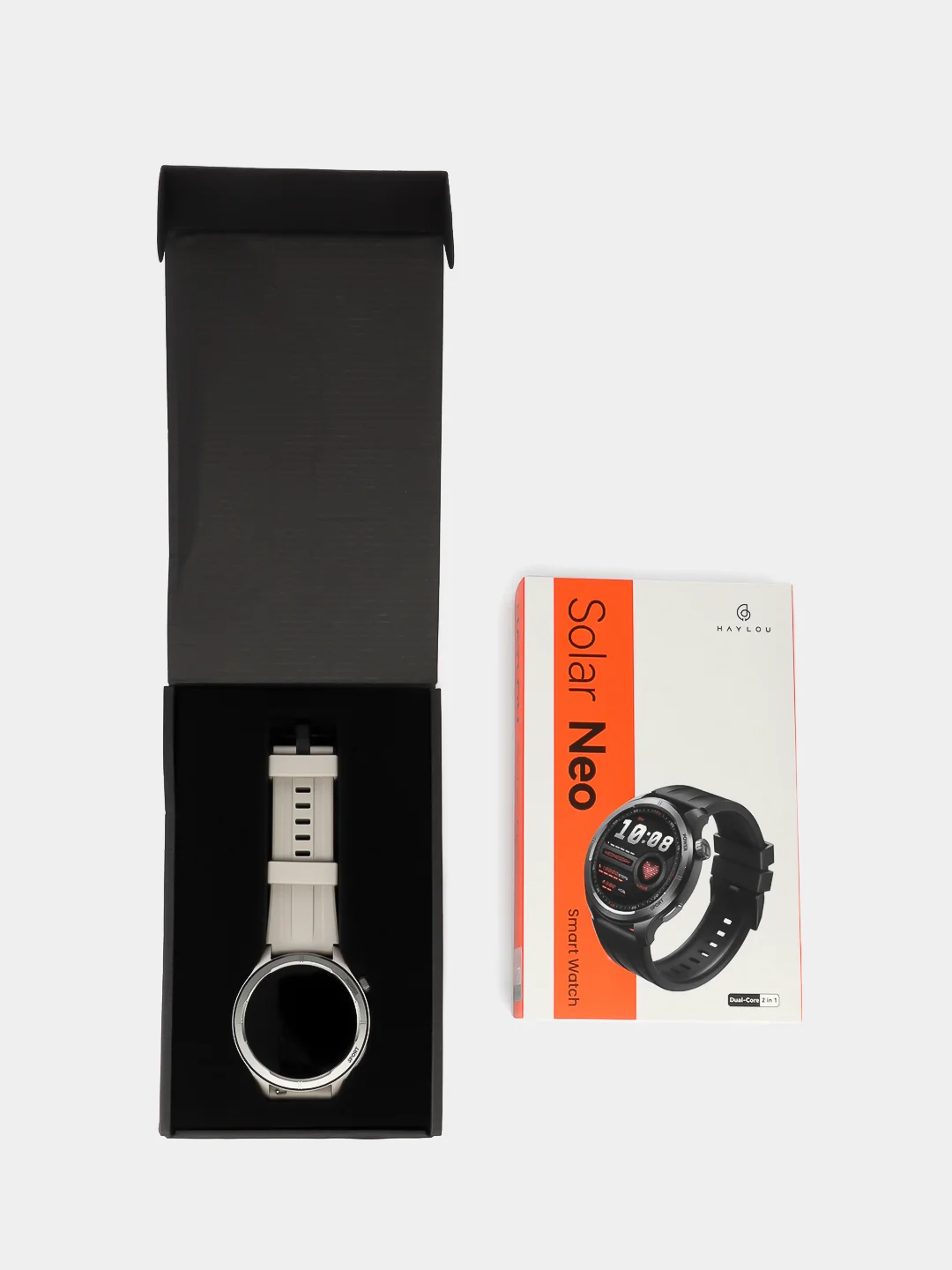 Серебряный умные часы Xiaomi Haylou Solar Neo LS21