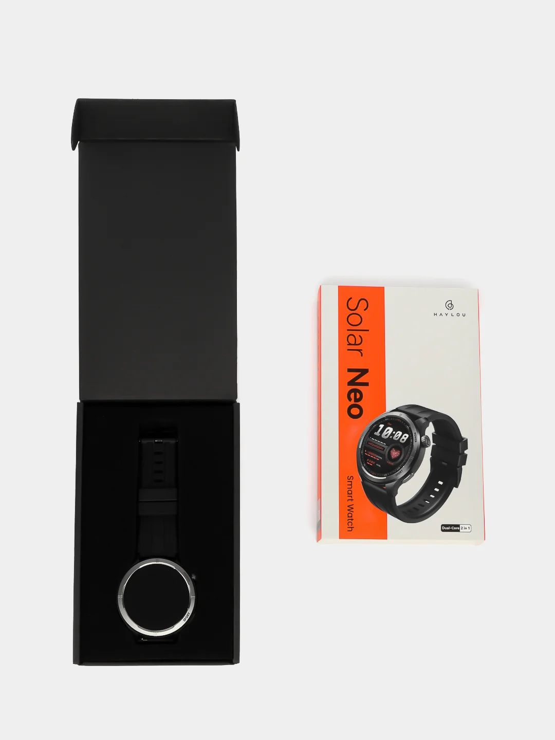 Черный умные часы Xiaomi Haylou Solar Neo LS21
