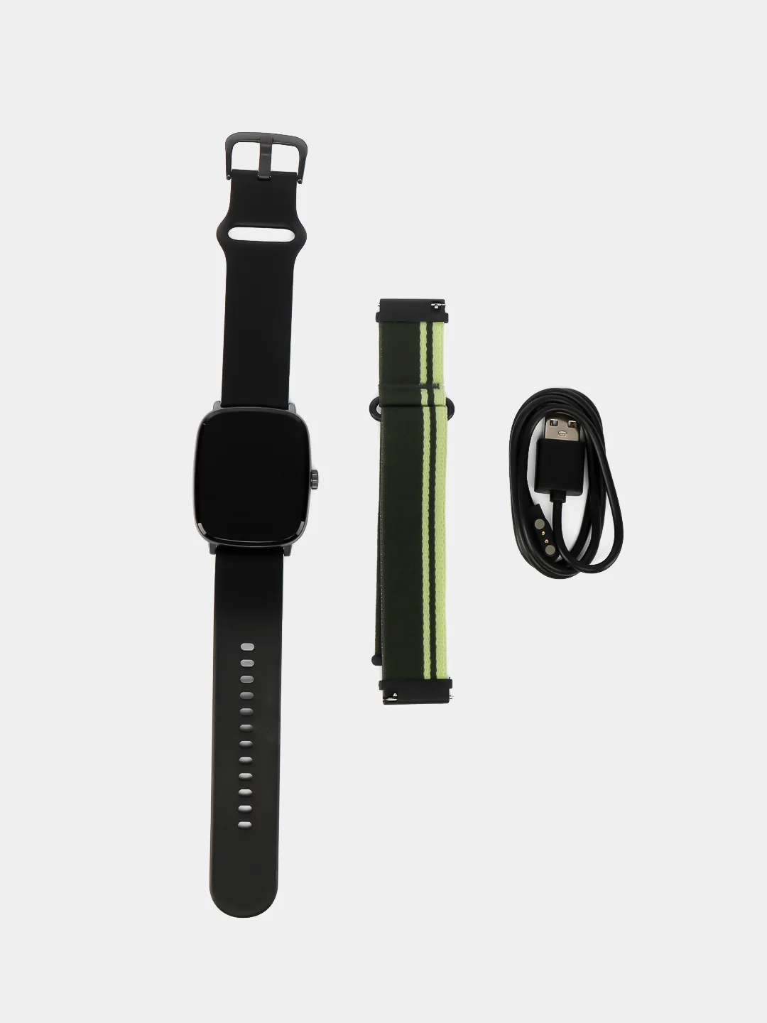 Черный умные часы Xiaomi Haylou Smart Watch Solar RS5 LS19