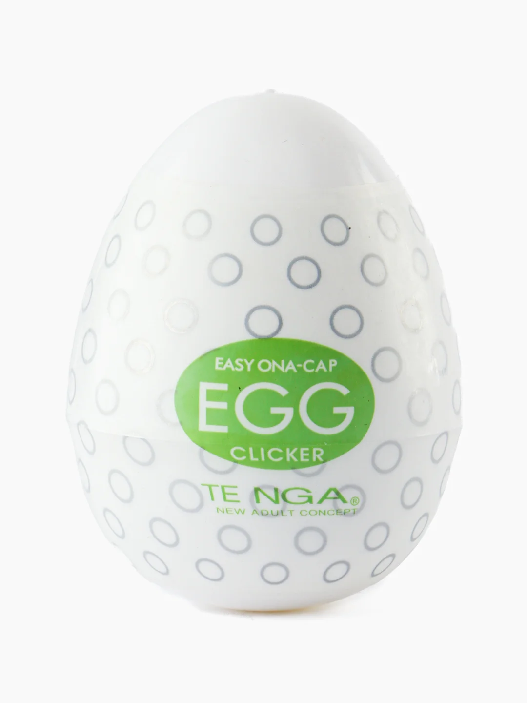 Мастурбатор-яйцо EGG TENGA CLICKER для мужчин, секс-игрушка,зеленый