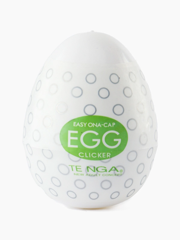 Мастурбатор-яйцо EGG TENGA CLICKER для мужчин, секс-игрушка,зеленый