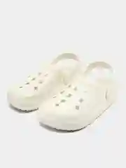 Белый сабо женские
