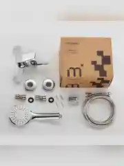 Смеситель для ванны с душем Milardo Enjoy, глянцевый хром