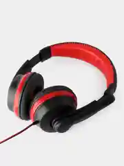 Черный наушники игровые компьютерные Hoco W104 / W103, проводные, с микрофоном
