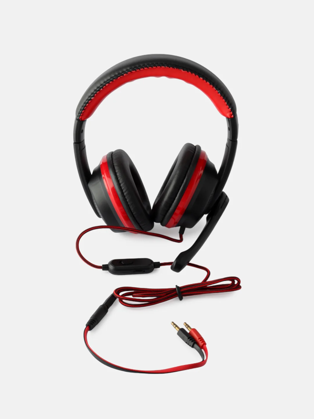 Черный наушники игровые компьютерные Hoco W104 / W103, проводные, с микрофоном