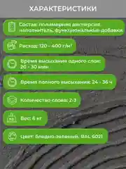 Мастика гидроизоляционная Neomid, с армирующими фиброволокнами, 6 кг