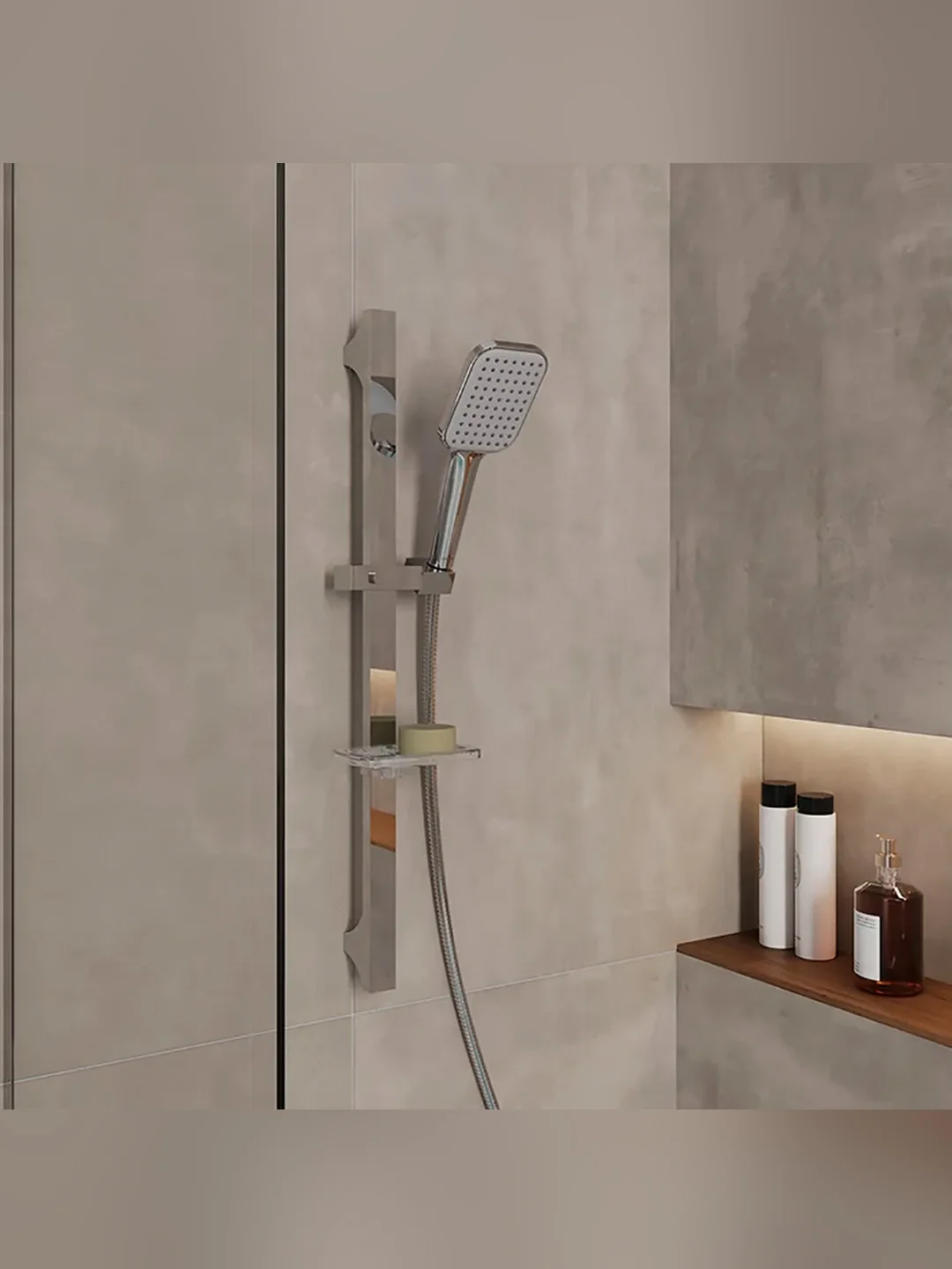 Лейка для душа Milardo Ideal Spa, 1 режим, хром