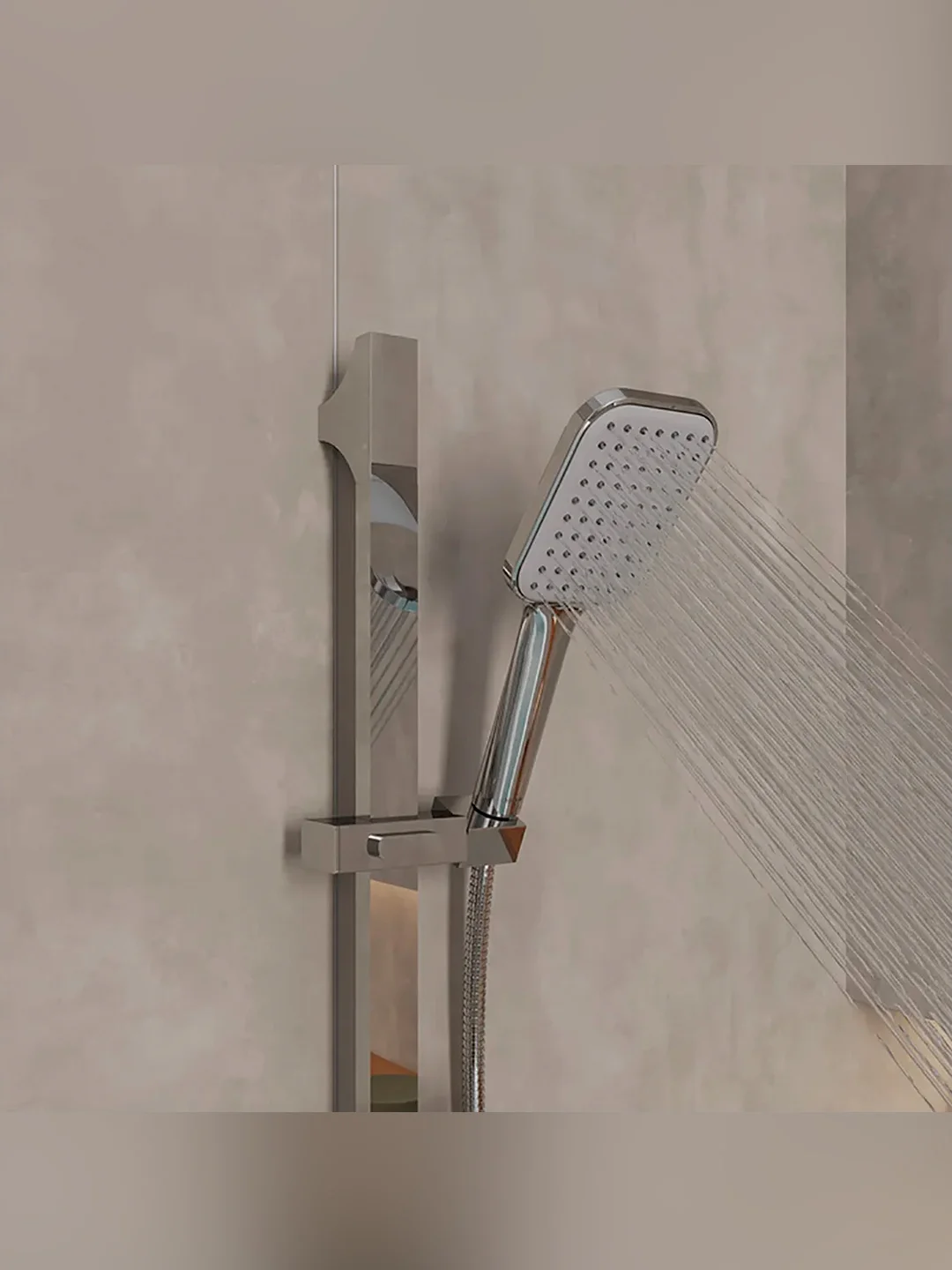 Лейка для душа Milardo Ideal Spa, 1 режим, хром