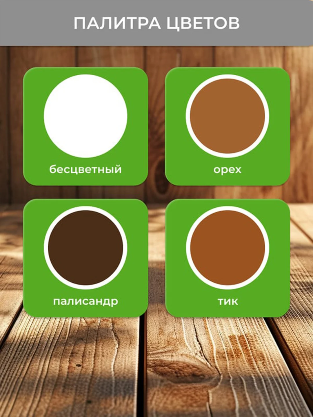 Защитно-декоративная пропитка для дерева Neomid Bio Color Classic, полумат., 0,9 л, орех