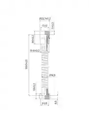 Шланг для душа Milardo 130S160M19, 1,6 м