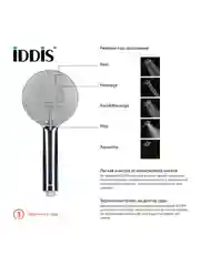 Лейка для душа IDDIS 0605F00I19, 5 режимов, хром