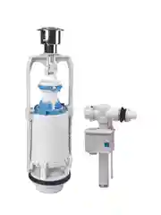 Арматура водосливная одноуровневая IDDIS F012400-0005, боковой подвод, круглая прокладка