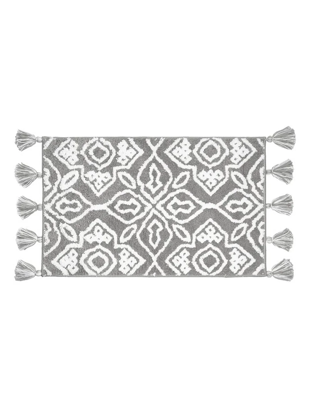 Коврик в ванную IDDIS DT01P58i12, микрофибра, 50 x 80 см, серый