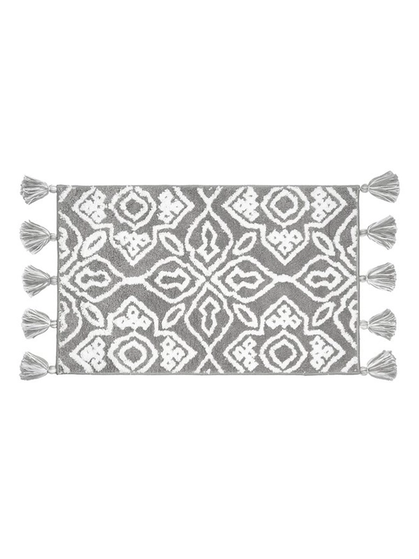 Коврик в ванную IDDIS DT01P58i12, микрофибра, 50 x 80 см, серый
