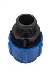 Муфта ПНД компрессионная c наружной резьбой Valfex