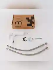 Смеситель для раковины с коротким изливом Milardo Rora, белый матовый