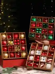 Лесной зеленый елочные игрушки, набор шаров на елку, елочные шары, новогодние шары