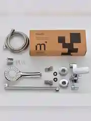 Смеситель для ванны с душем Milardo Demi DEMSB00M10, с длинным изливом, хром