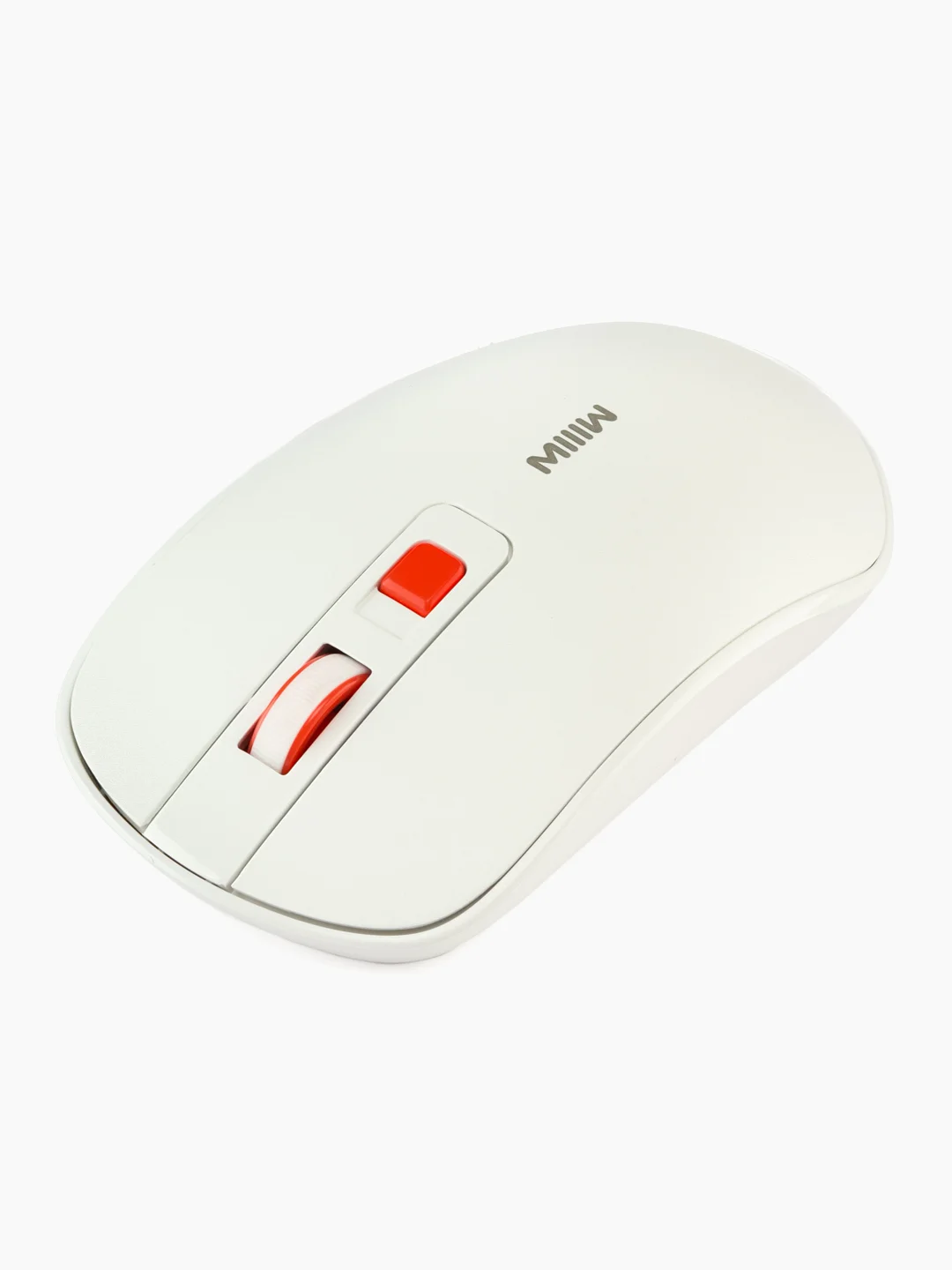 Белый беспроводная мышь Xiaomi MIIIW, MW23M21