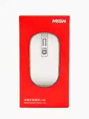 Белый беспроводная мышь Xiaomi MIIIW, MW23M21
