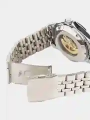 Серый металлик мужские механические наручные часы