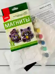 Гипсовые фигурки Раскраска Набор для росписи Литье из гипса Енотики еноты рыба Лори Lori
