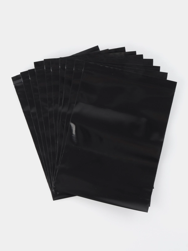 Пакет черный zip lock 80 мкм