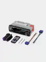 Красный автомагнитола Pioneer GB MVH, 7 цветов подсветки, 1 Din, Bluetooth, мультируль, пульт ДУ