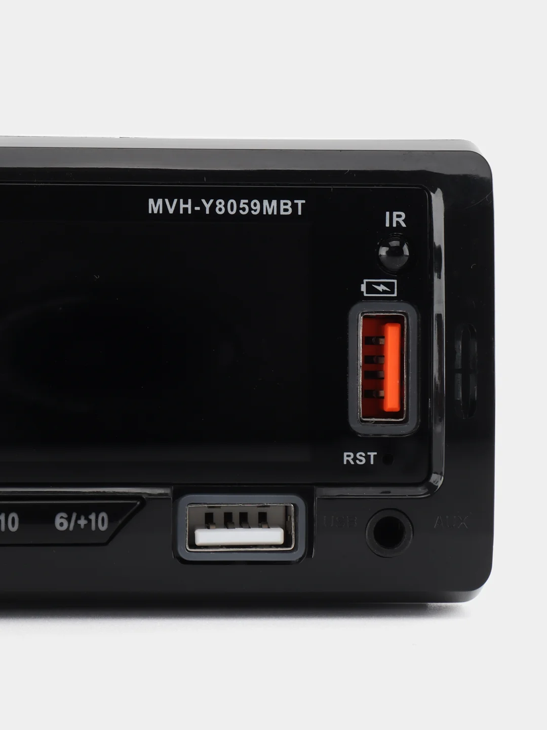 Красный автомагнитола Pioneer GB MVH, 7 цветов подсветки, 1 Din, Bluetooth, мультируль, пульт ДУ