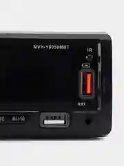 Красный автомагнитола Pioneer GB MVH, 7 цветов подсветки, 1 Din, Bluetooth, мультируль, пульт ДУ