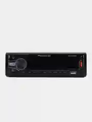 Красный автомагнитола Pioneer GB MVH, 7 цветов подсветки, 1 Din, Bluetooth, мультируль, пульт ДУ