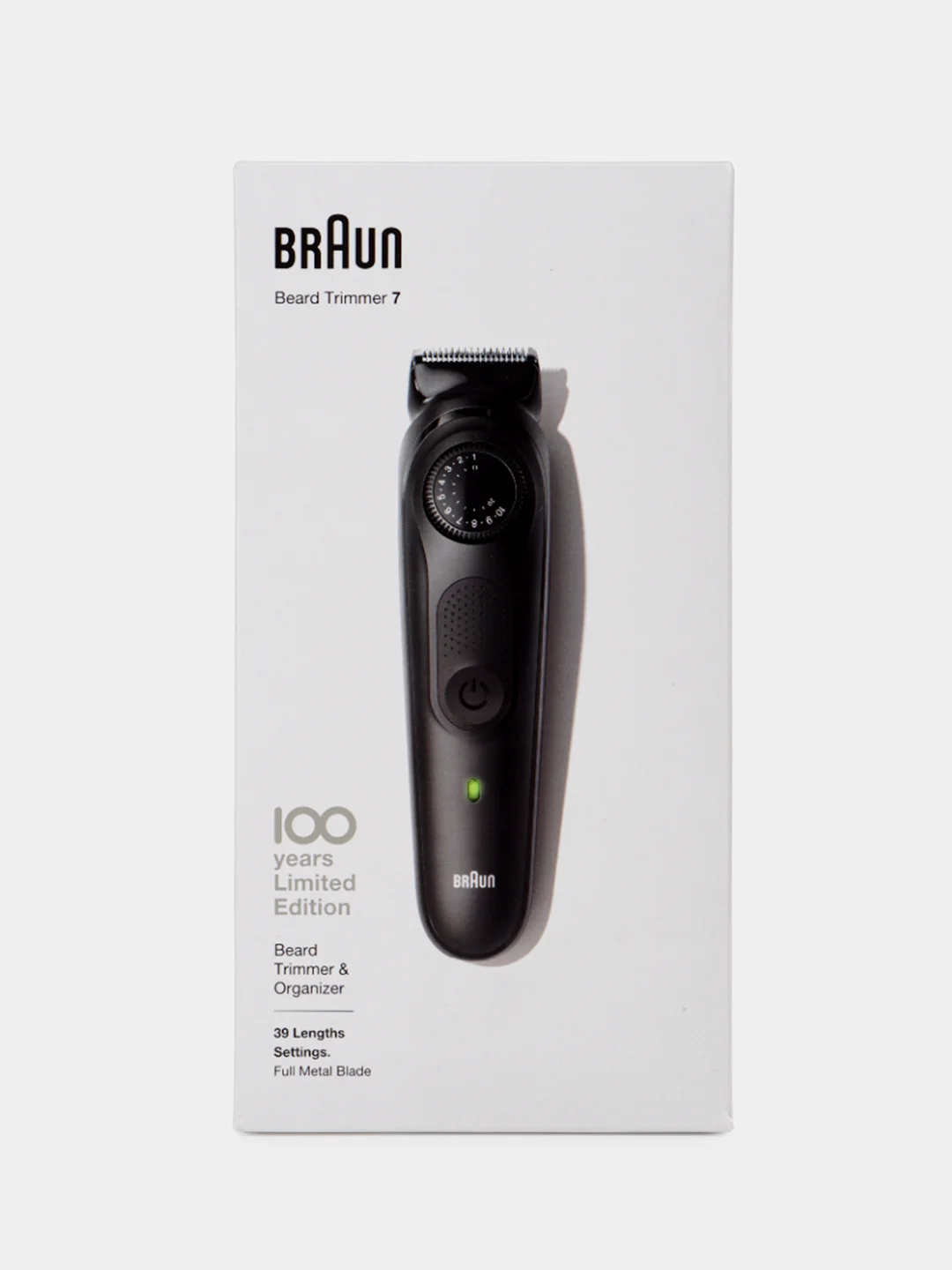 Триммер электрический Braun BT7+чехол Max 100 Years Юбилейная cерия