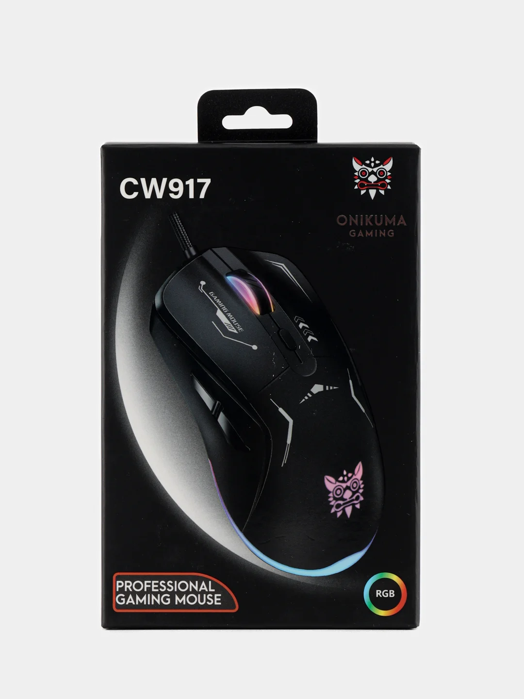 Игровая мышь ONIKUMA CW917 RGB, 3600 DPI, кабель 1.5 м