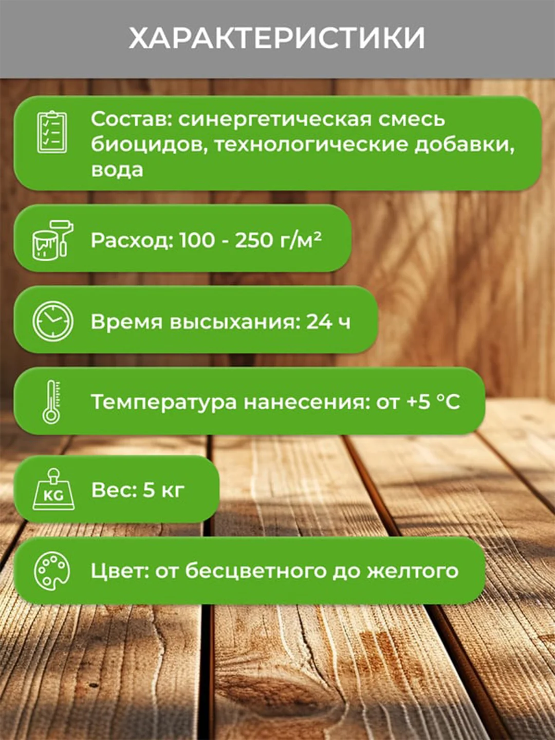 Антисептик для внутренних работ Neomid 400, концентрат, 5 кг