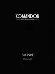 Грунт-эмаль по ржавчине 3 в 1 Komandor Protect Metall, глянцевая, 0,9 л, RAL 9005, черный