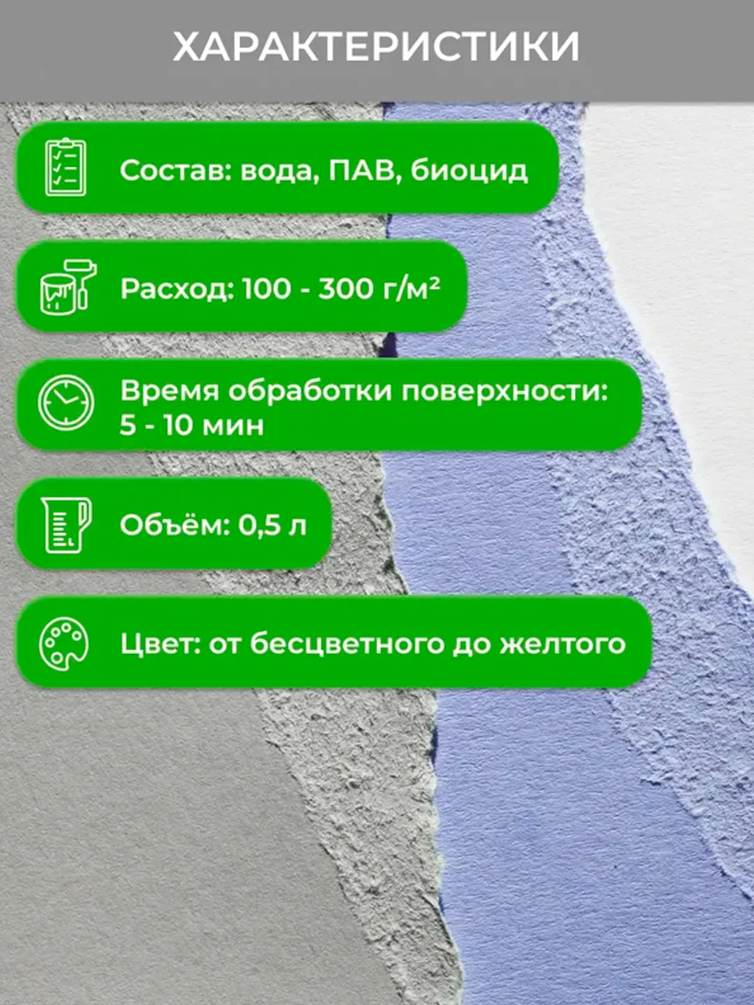 Средство для снятия обоев Neomid, концентрат 1:19, 500 мл