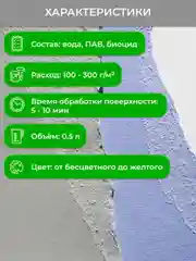 Средство для снятия обоев Neomid, концентрат 1:19, 500 мл