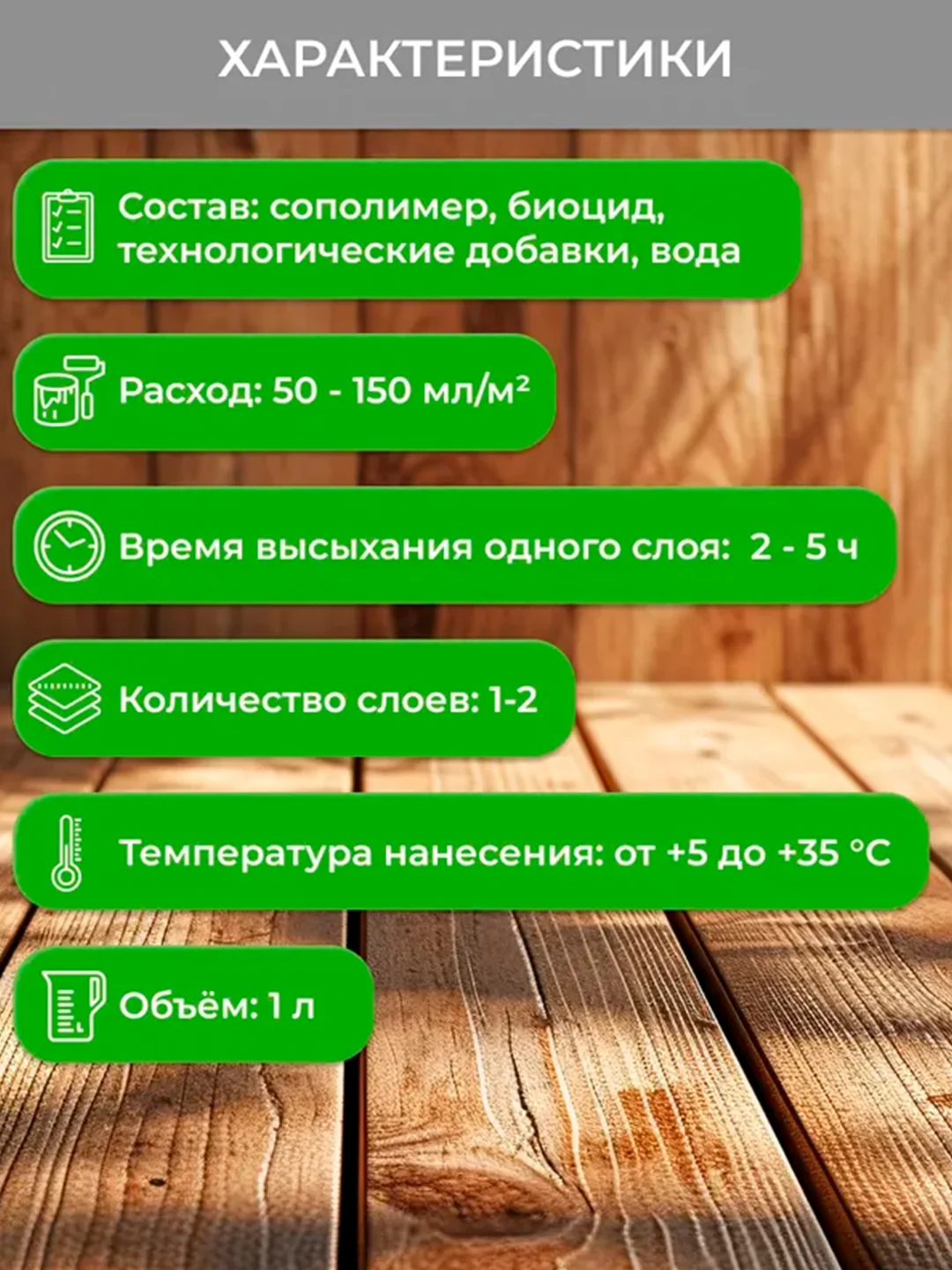 Грунтовка глубокого проникновения концентрат 1:4 Neomid ВлагоStop Bio, 1 л