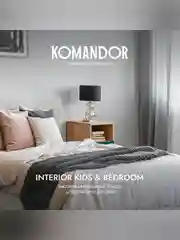 Краска для детских и спален Komandor Interior Kids&Bedroom, матовая, база C,  0,9 л