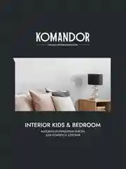 Краска для детских и спален Komandor Interior Kids&Bedroom, матовая, база C,  0,9 л