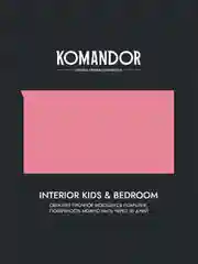 Краска для детских и спален Komandor Interior Kids&Bedroom, матовая, база C,  9 л