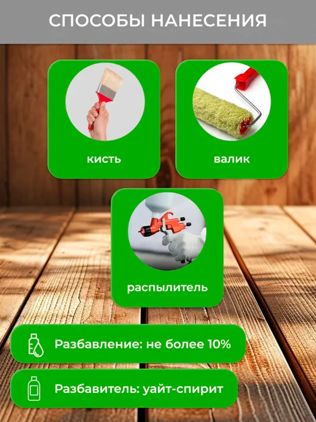 Защитно-декоративная пропитка для дерева Neomid Bio Color Classic, полумат., 0,9 л, палис.