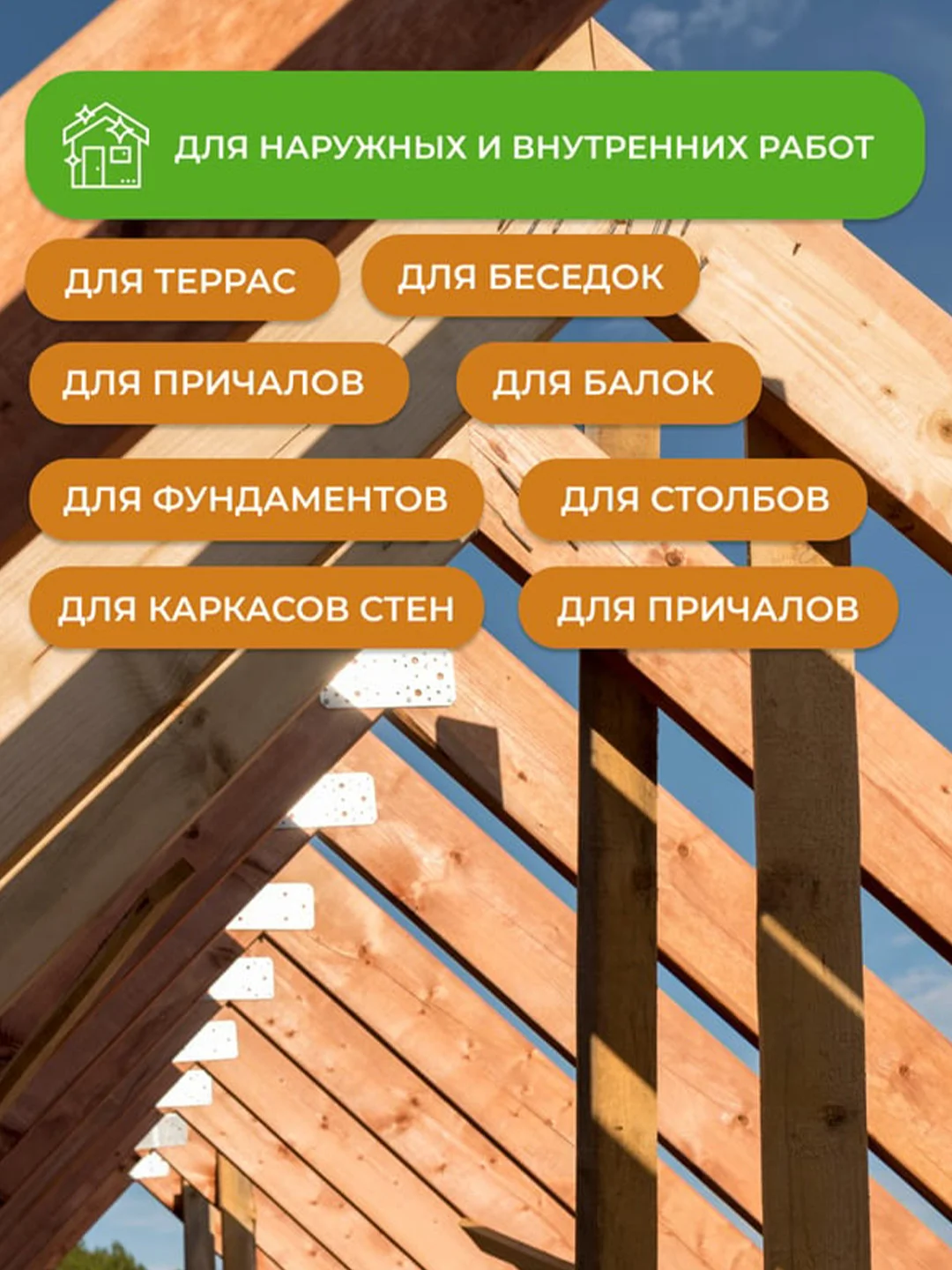 Антисептик невымываемый для дерева Neomid 433, усиленный концентрат, 1 кг, темно-синий